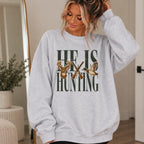 He Is Hunting Crewneck